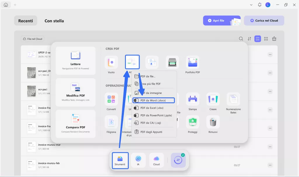 create pdf from word 