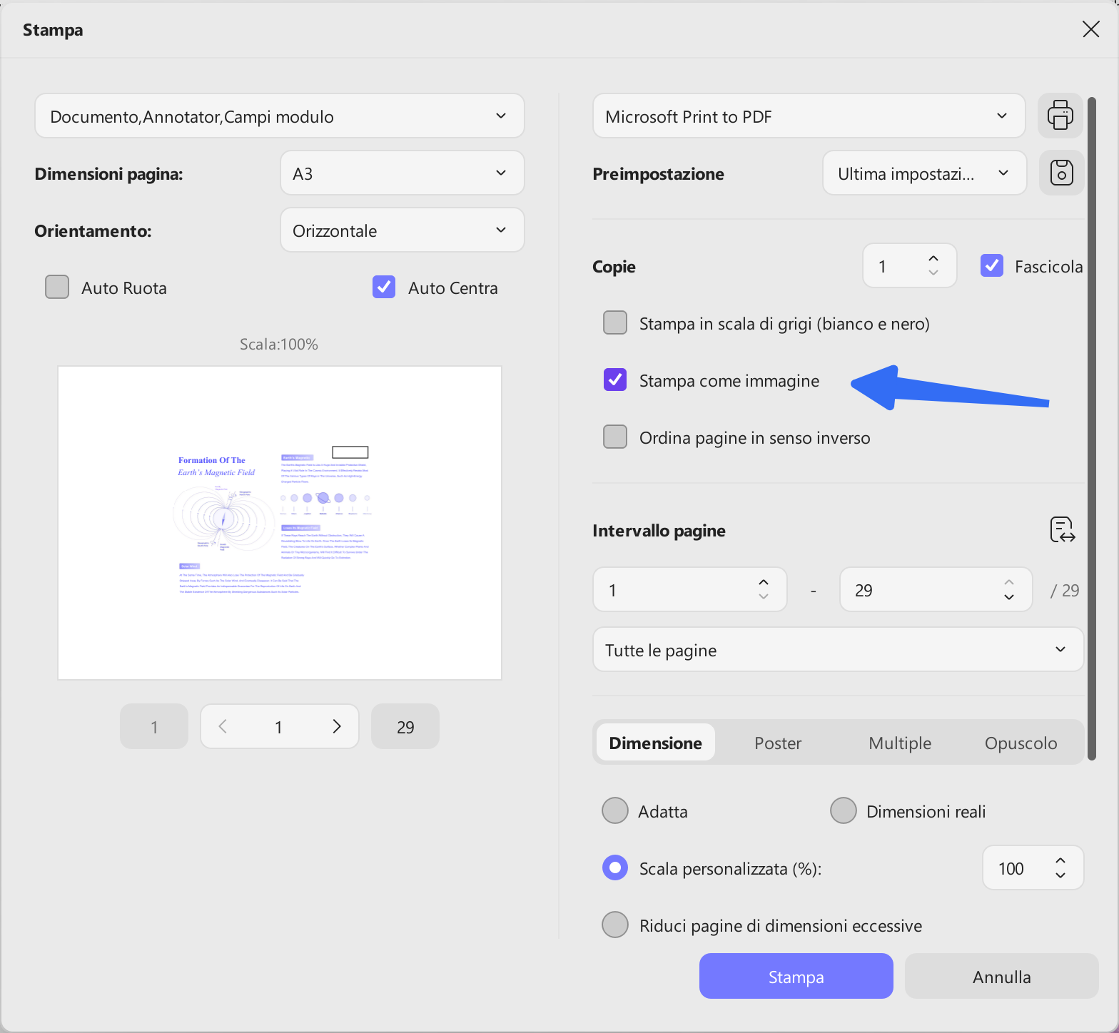 rasterize pdf printing