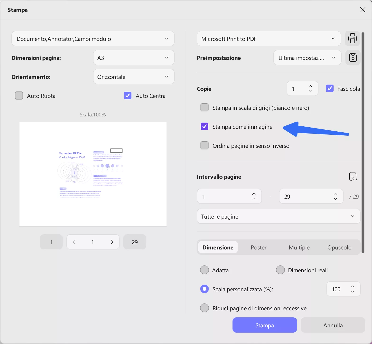 rasterize pdf printing