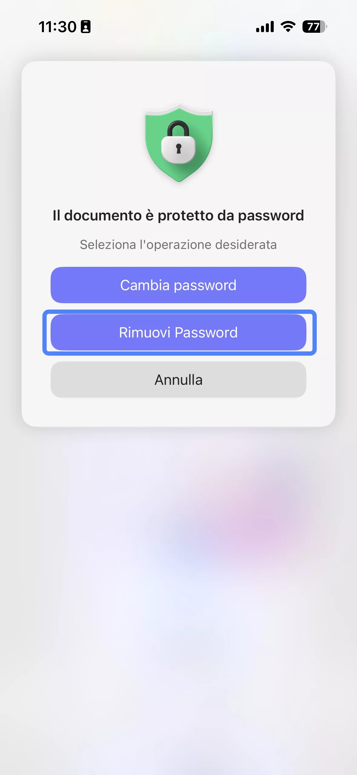 remove the read-only restriction from the pdf