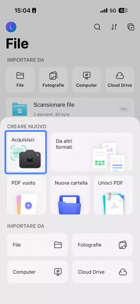 import the handwritten texts with updf for ios