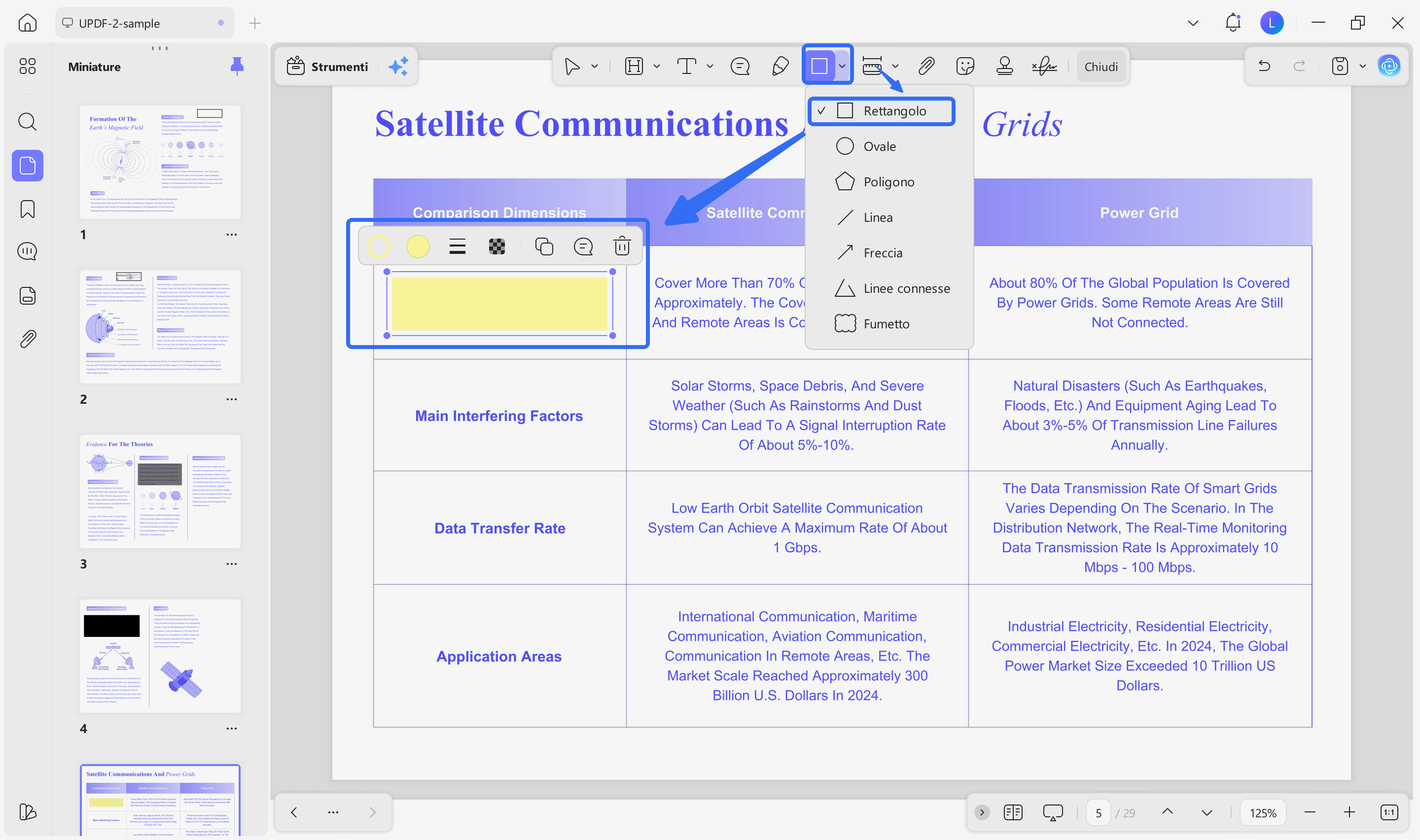 black out pdf with shape updf windows