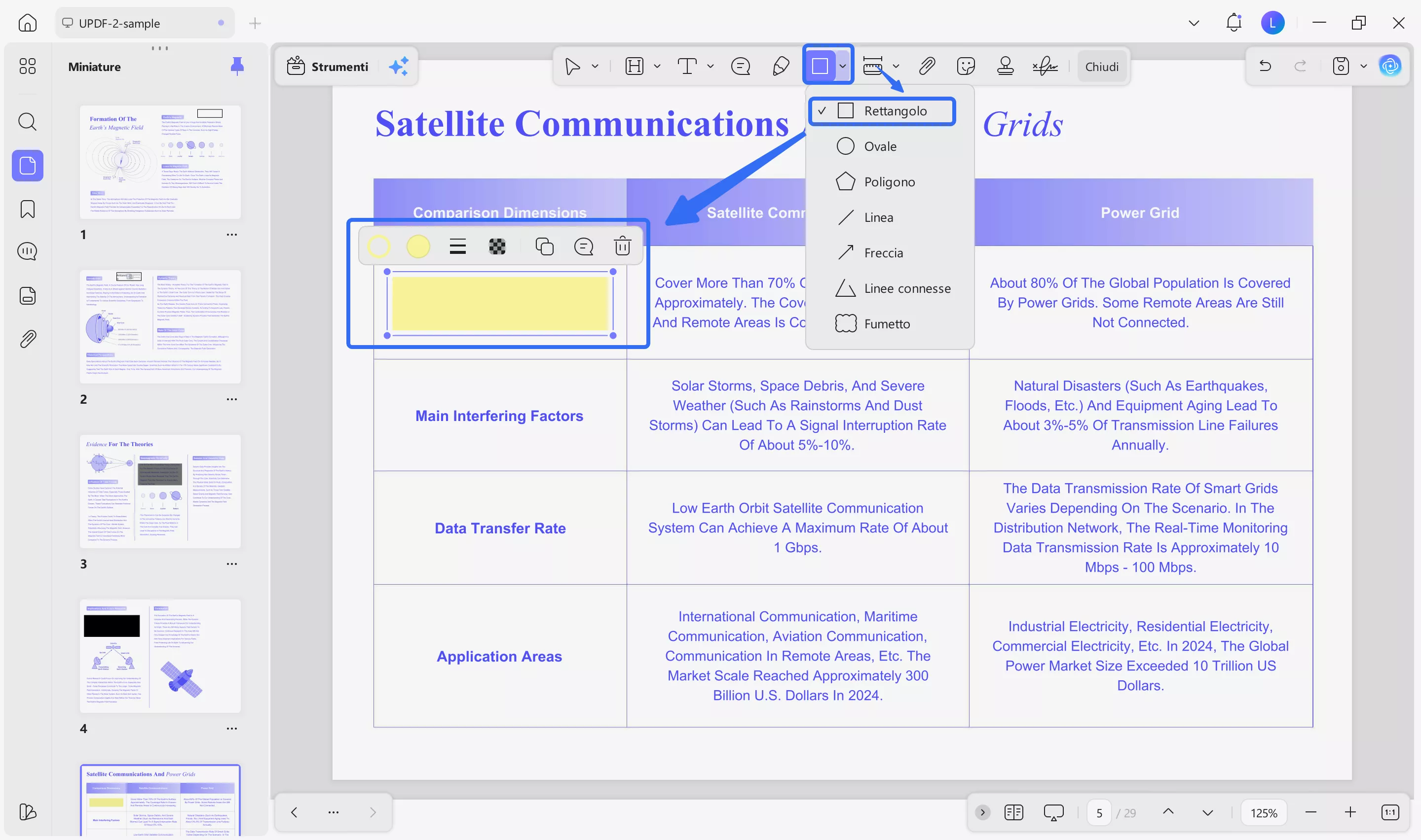 black out pdf with shape updf windows