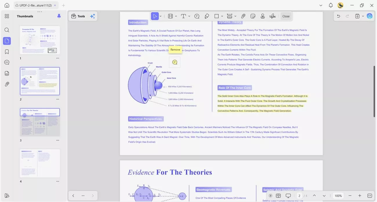 insert notes highlights pdf pages