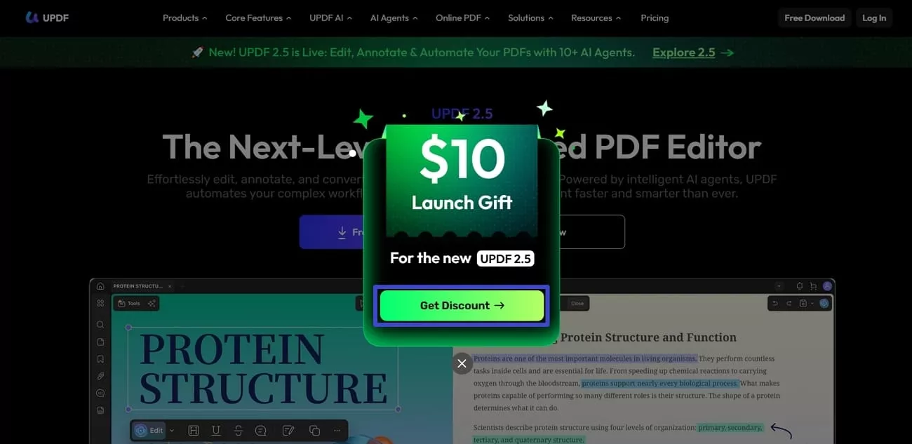 get updf 2.5 limited time discount