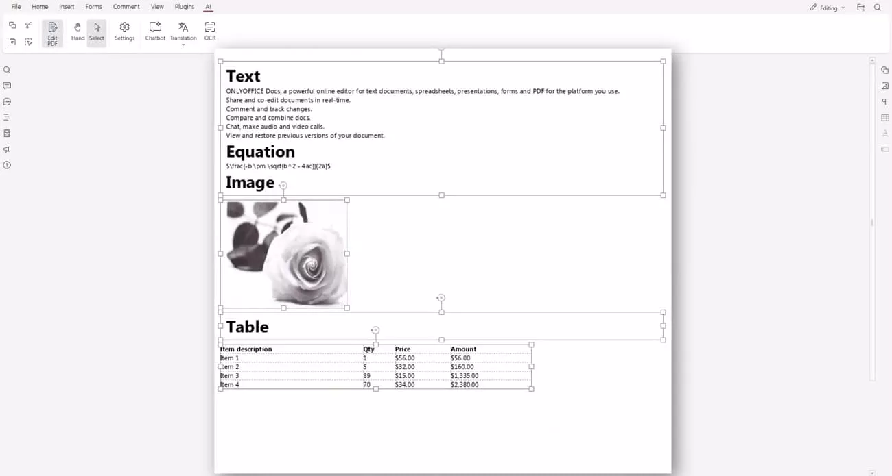 recognize text image based pdfs