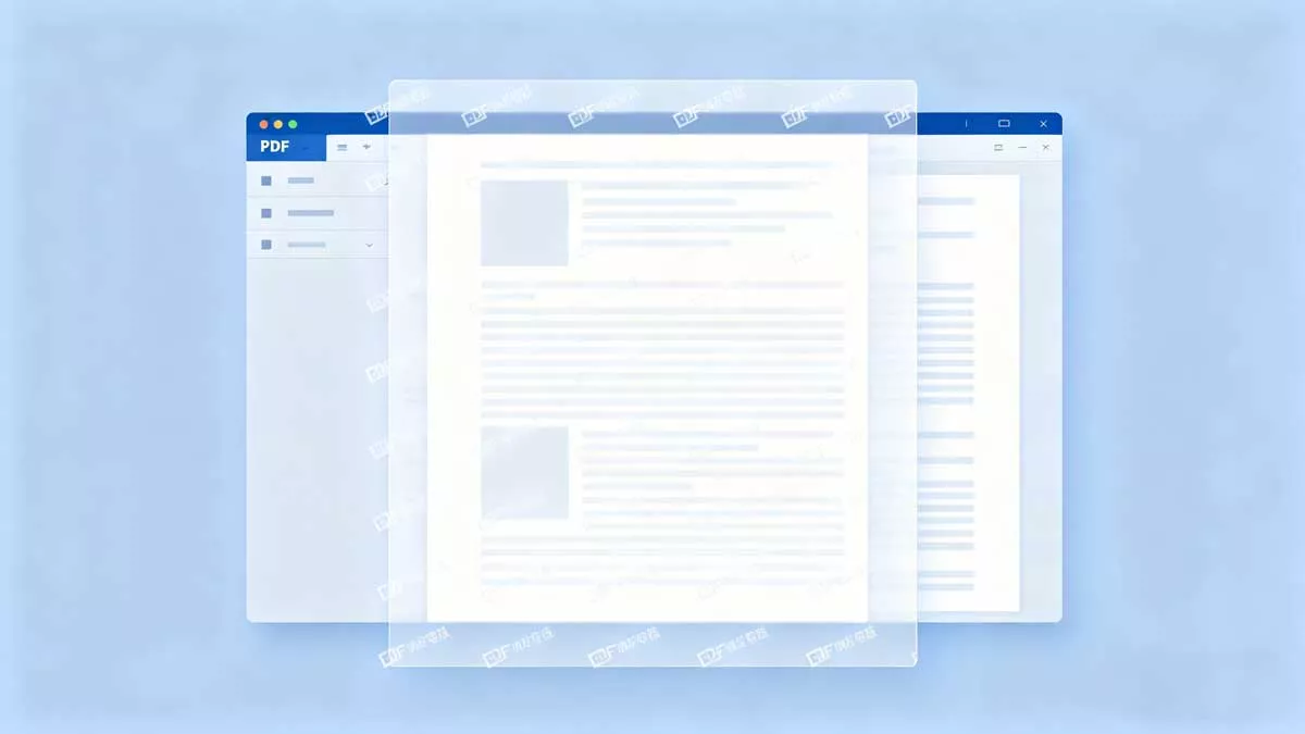 如何為 PDF 文件加上保護與識別的浮水印？