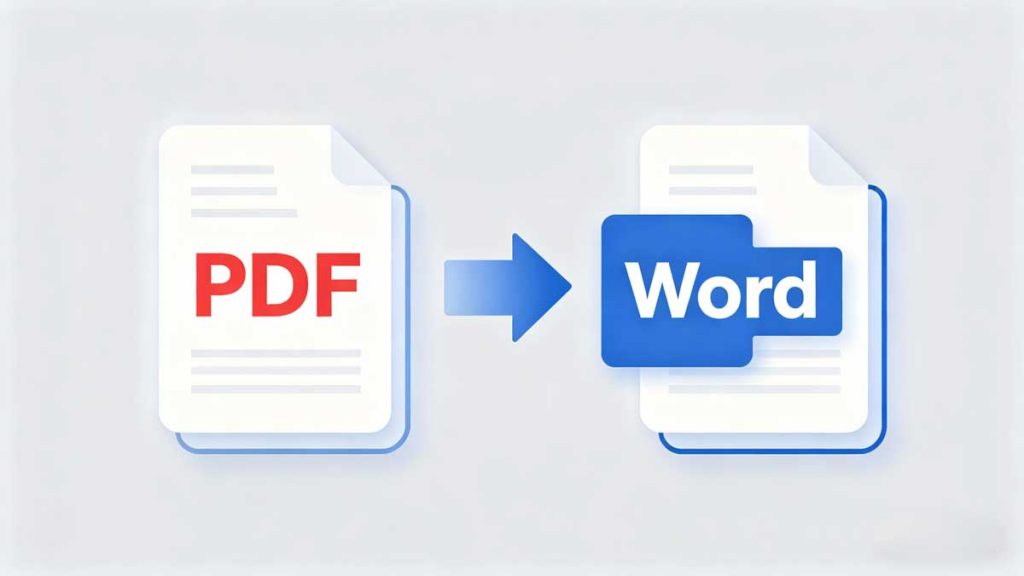 將 PDF 轉換為 Word