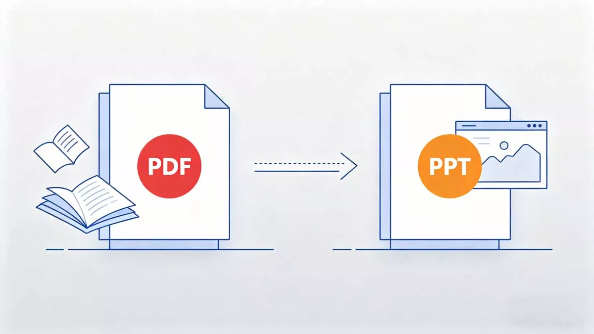 如何將 PDF 轉換為 PPT 並保留原始版面？