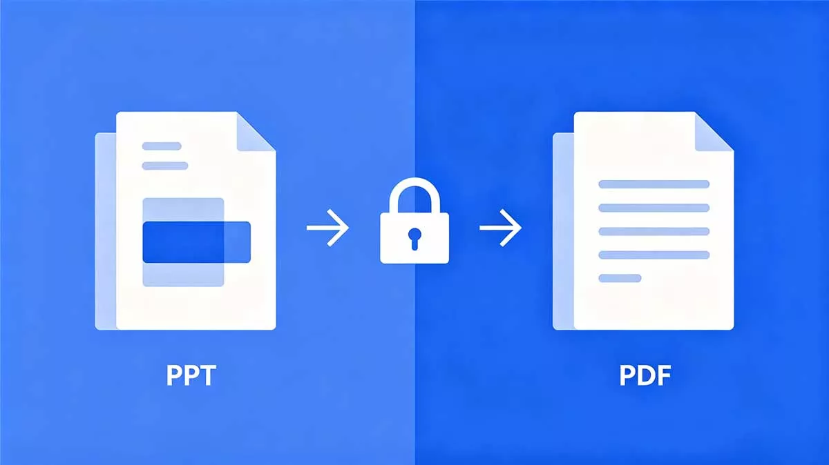 PPT 轉 PDF 加密怎麼做？簡報分享前一定要注意的文件保護問題