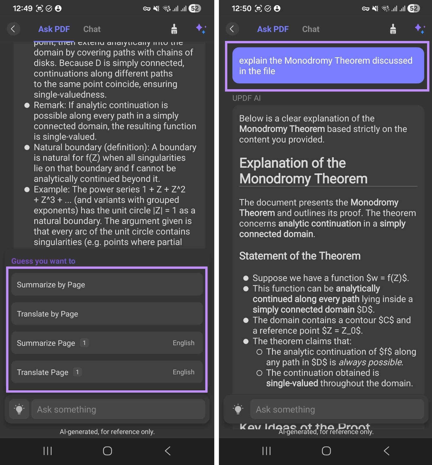 updf ai for android