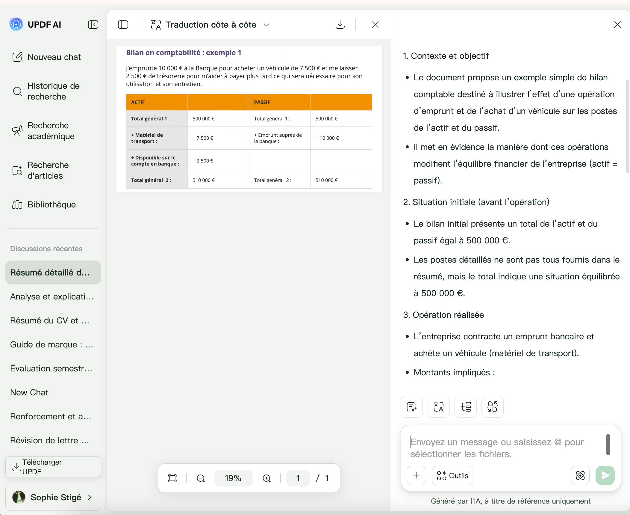 Analyser le bilan comptable