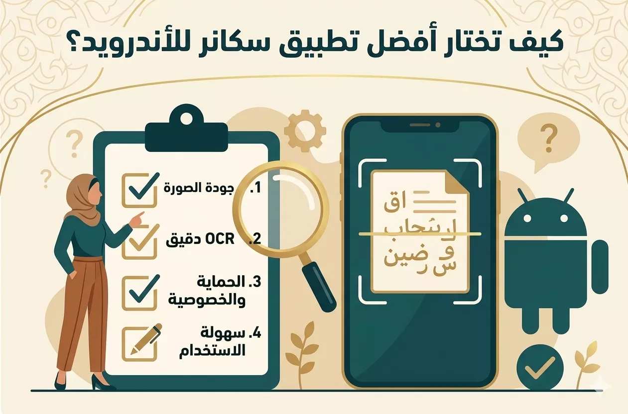 أفضل برنامج سكانر للصور للاندرويد