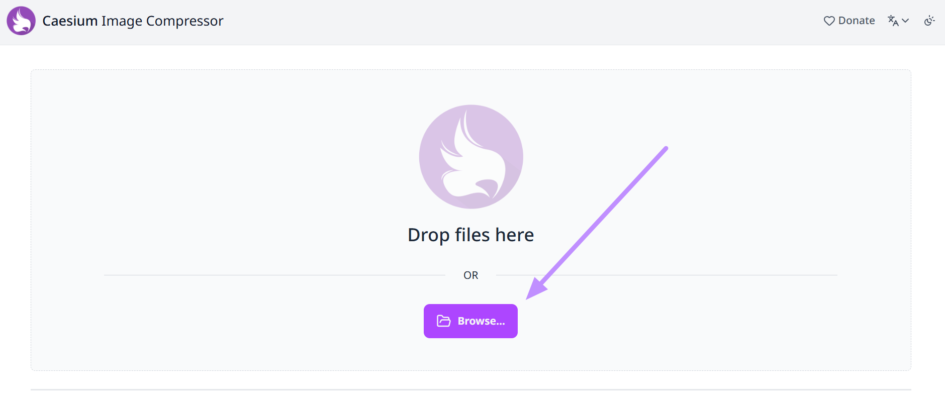 browse and add images