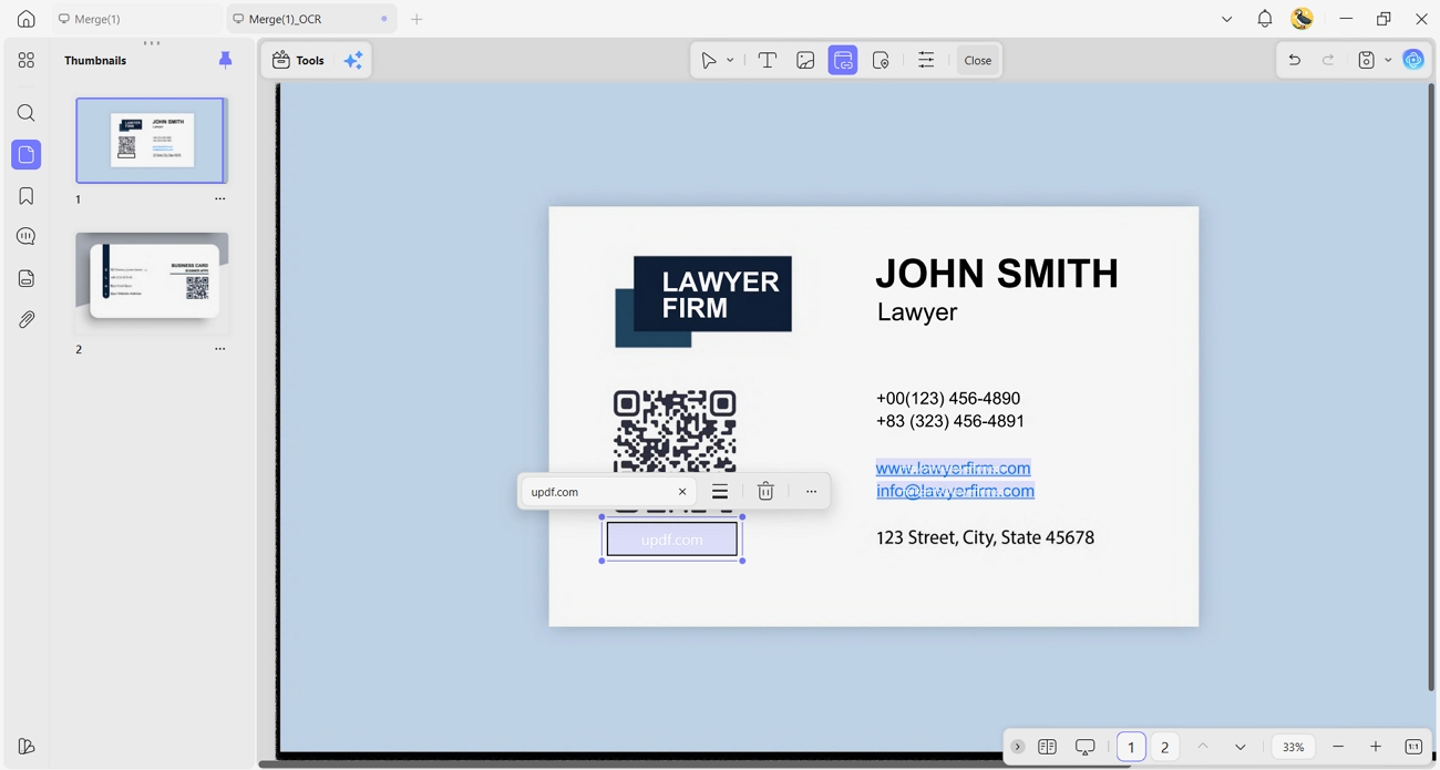 tag companies websites card pdfs