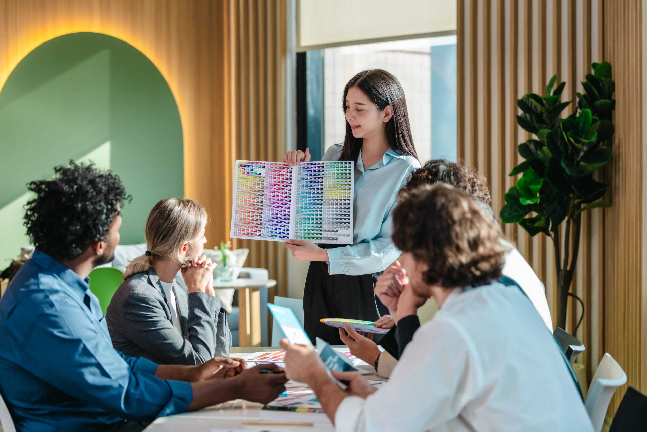 business team discussing