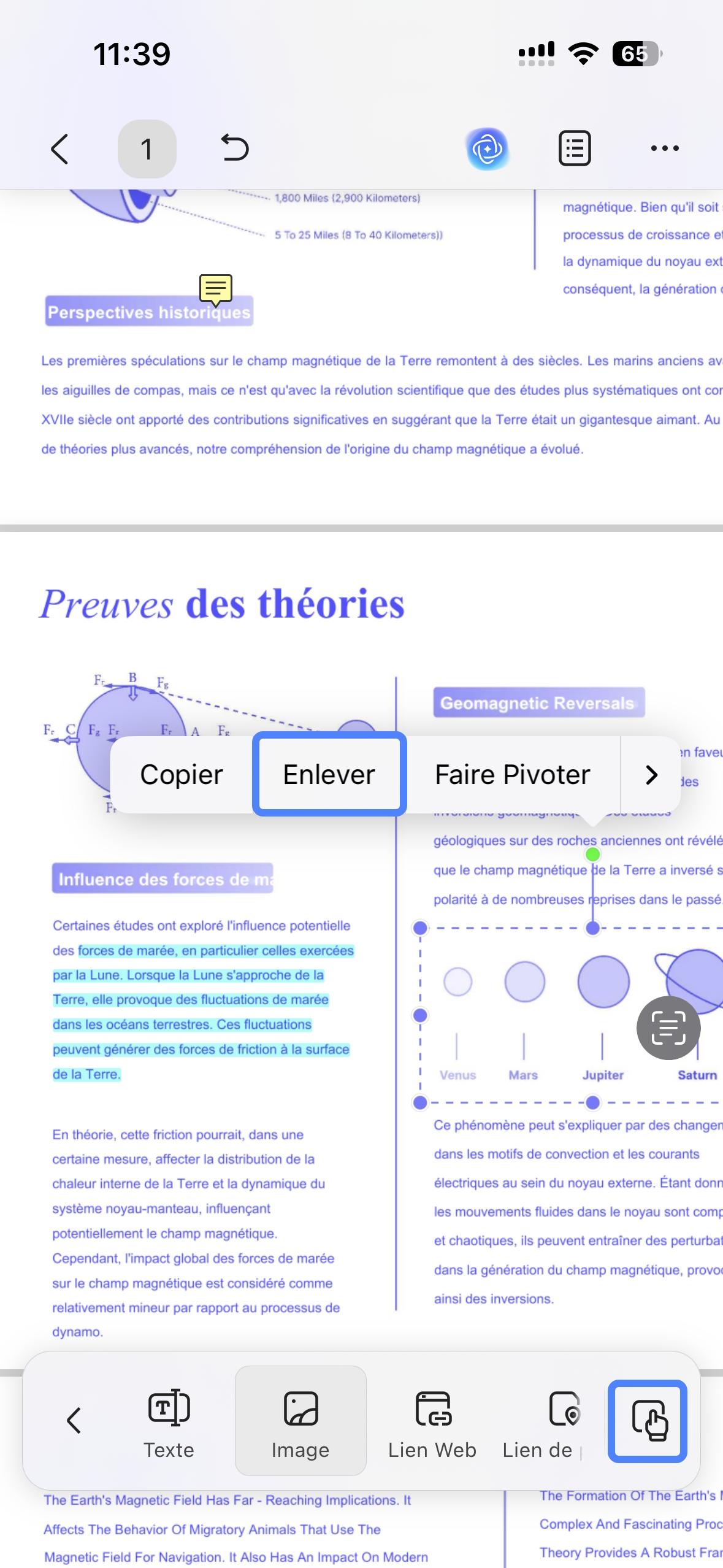 Supprimer toutes les annotations