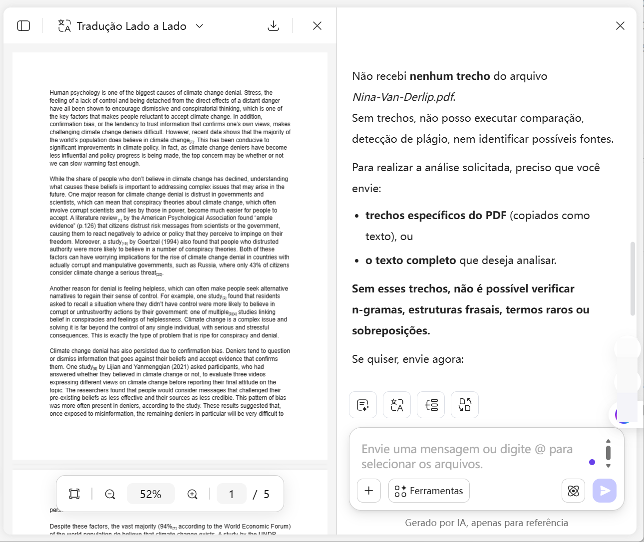 como usar o verificador de direitos autorais UPDF AI