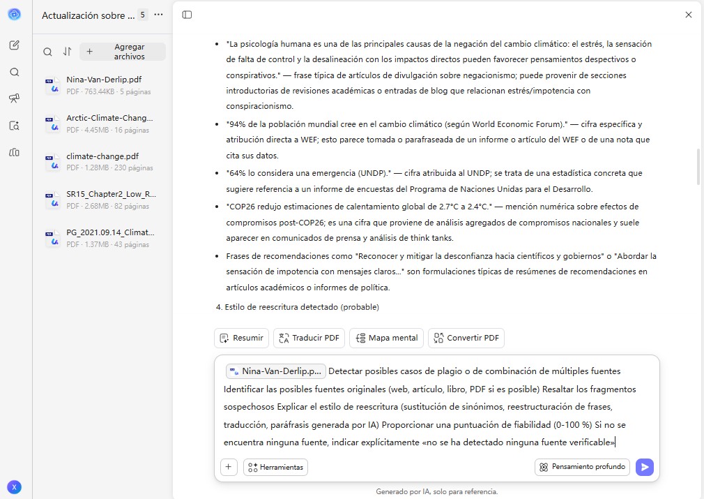 Cómo usar el verificador de derechos de autor de UPDF AI