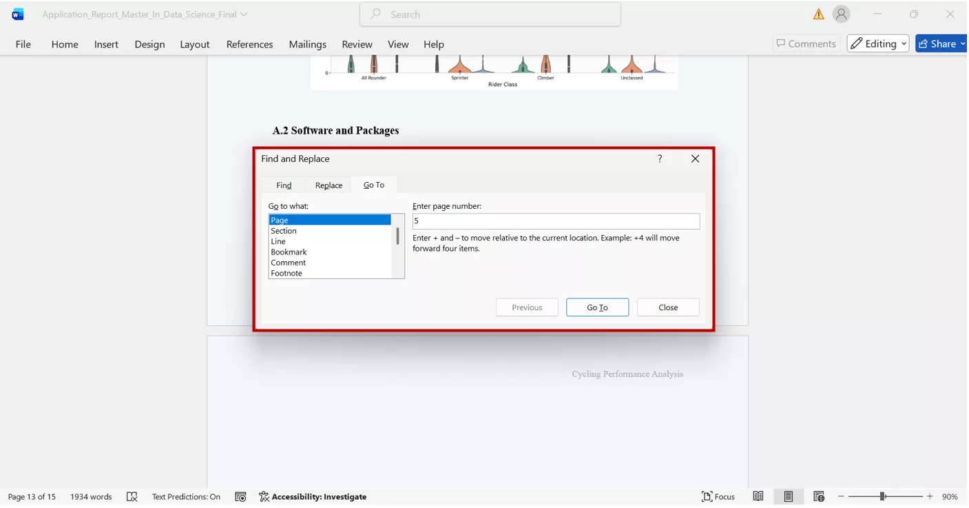 deleting blank pages in Word