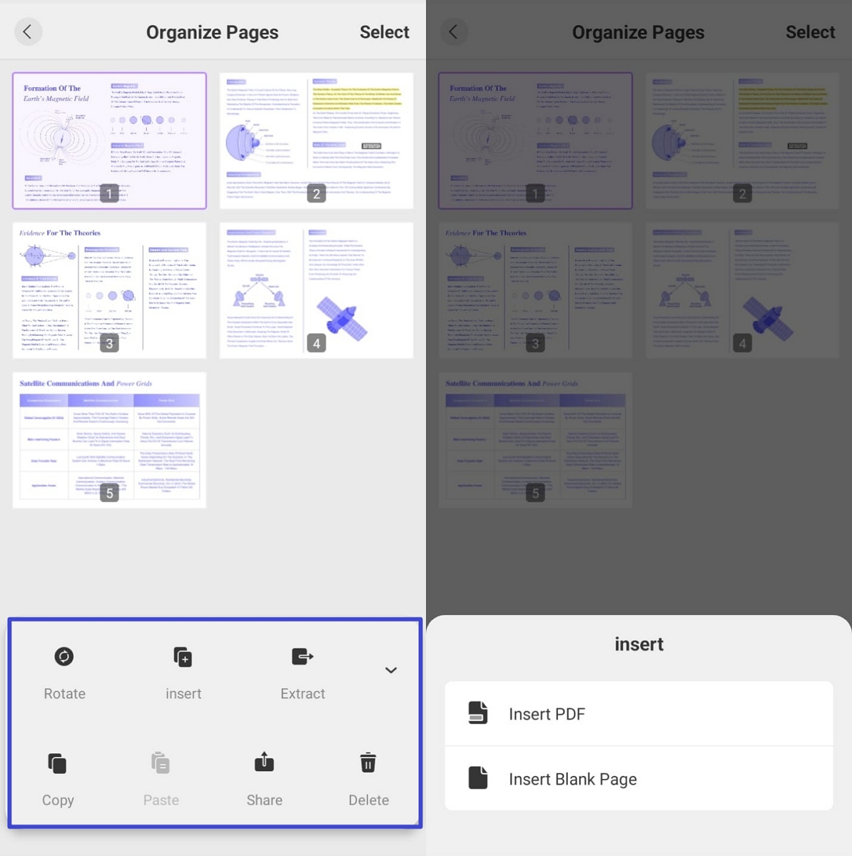 insert extra pdf pages