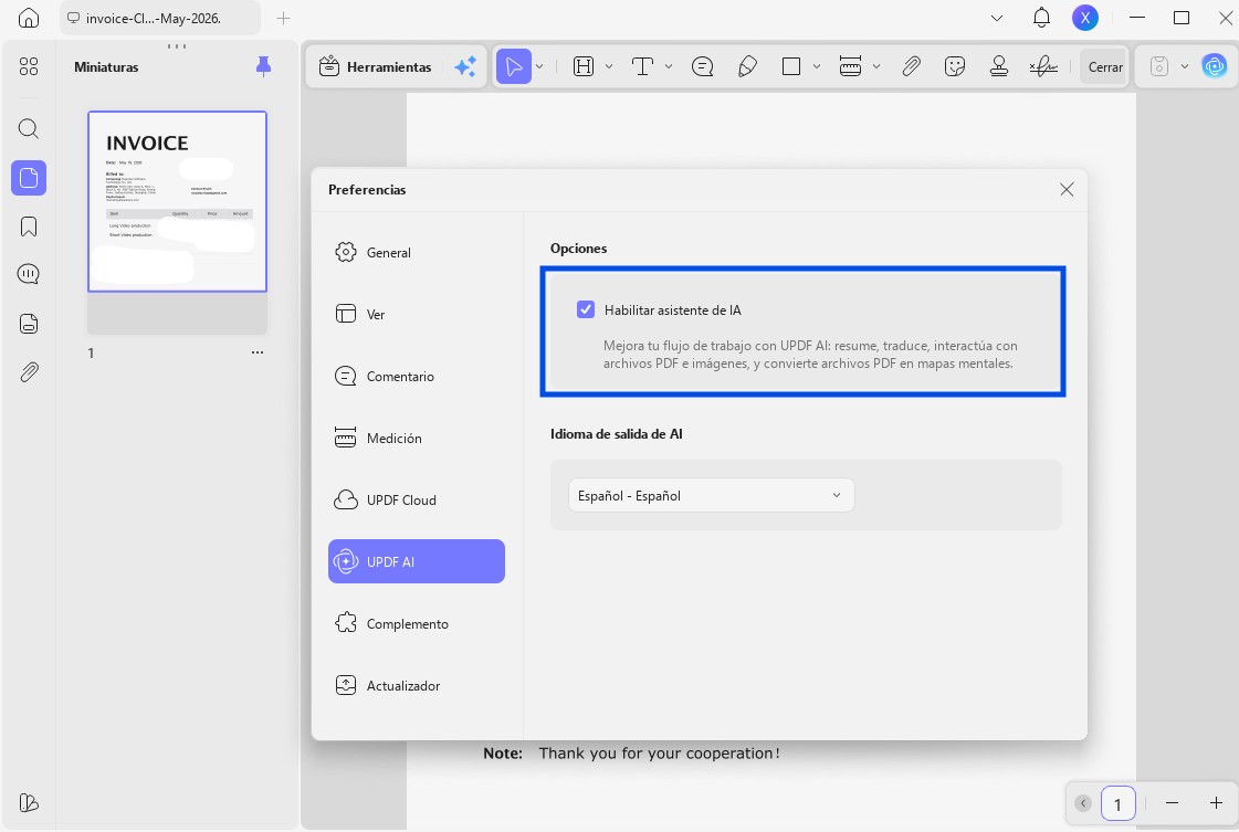 enable ai assistant