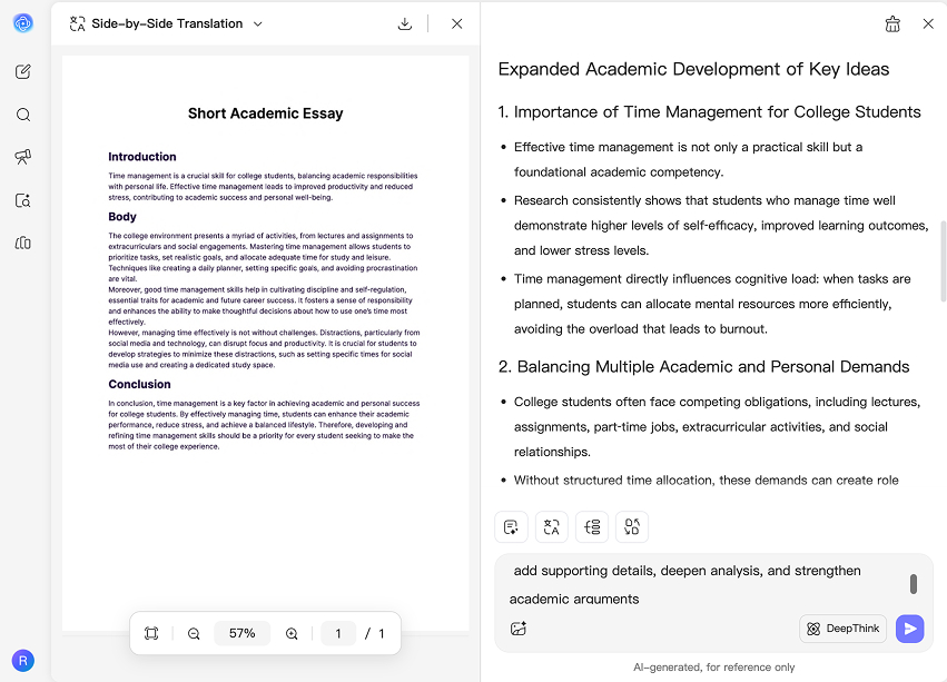 how to use UPDF AI essay extender