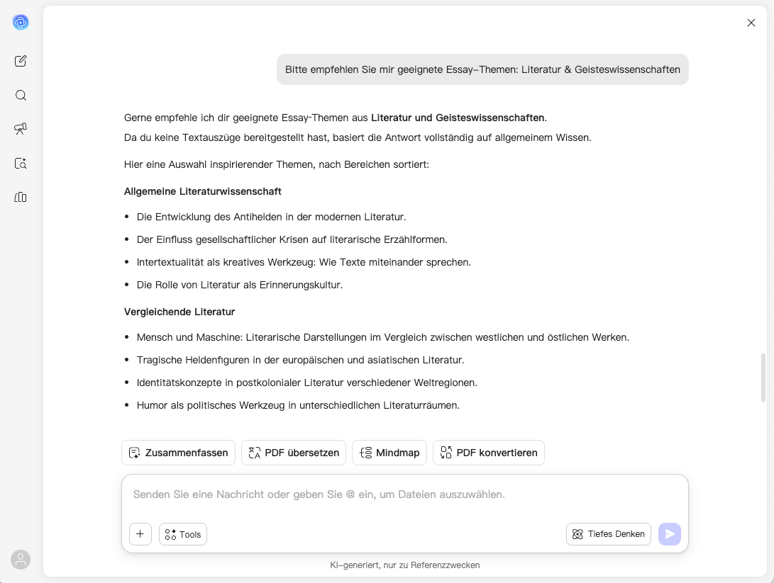 Literatur & Geisteswissenschaften