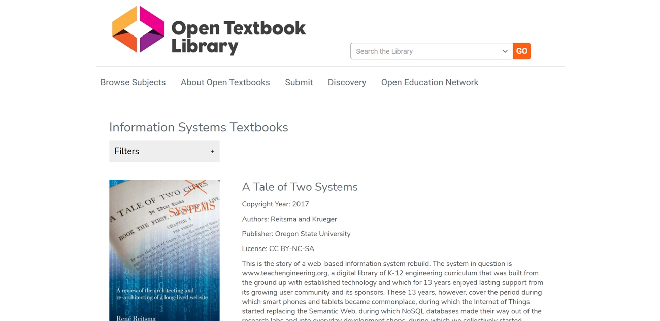 open textbook library students platform