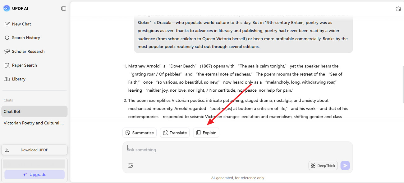 explain feature for analytical essay