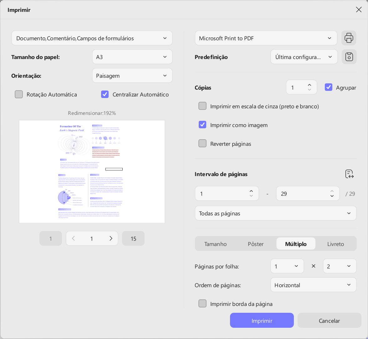 converter a4 para a3