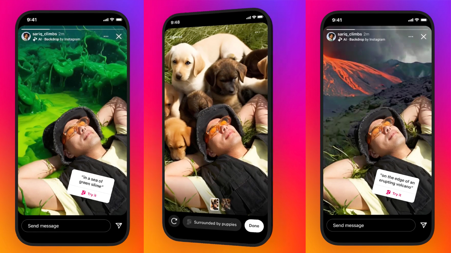instagram ai generated backup feature