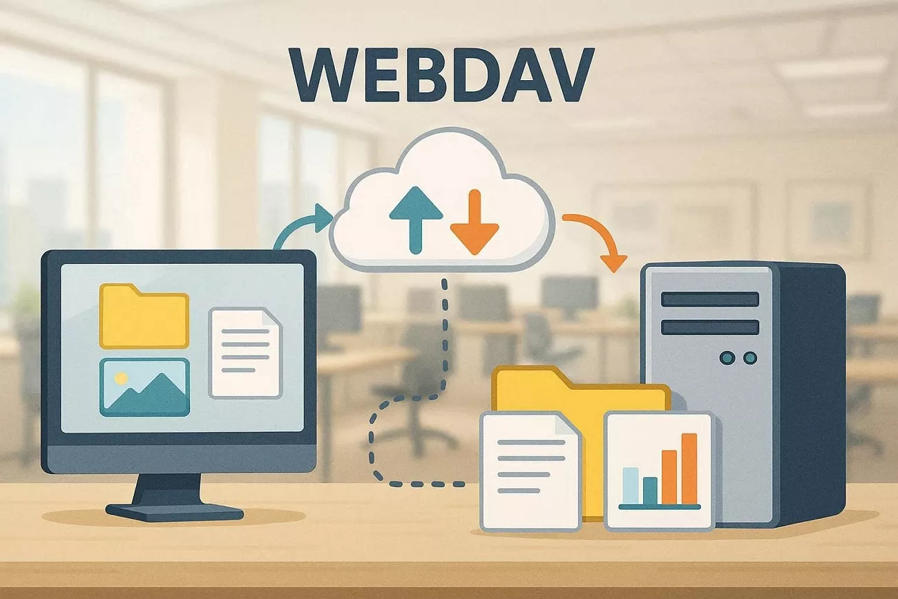 understanding webdav access file different devices