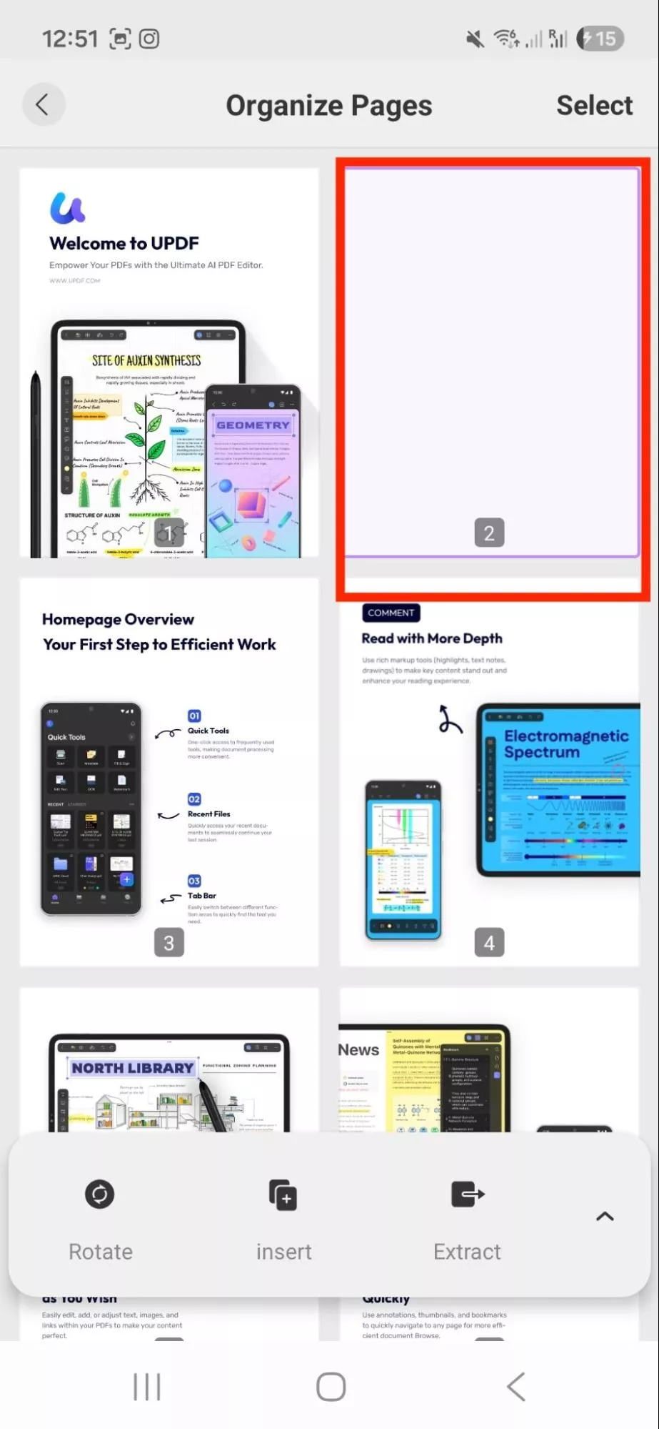 new blank page pdf