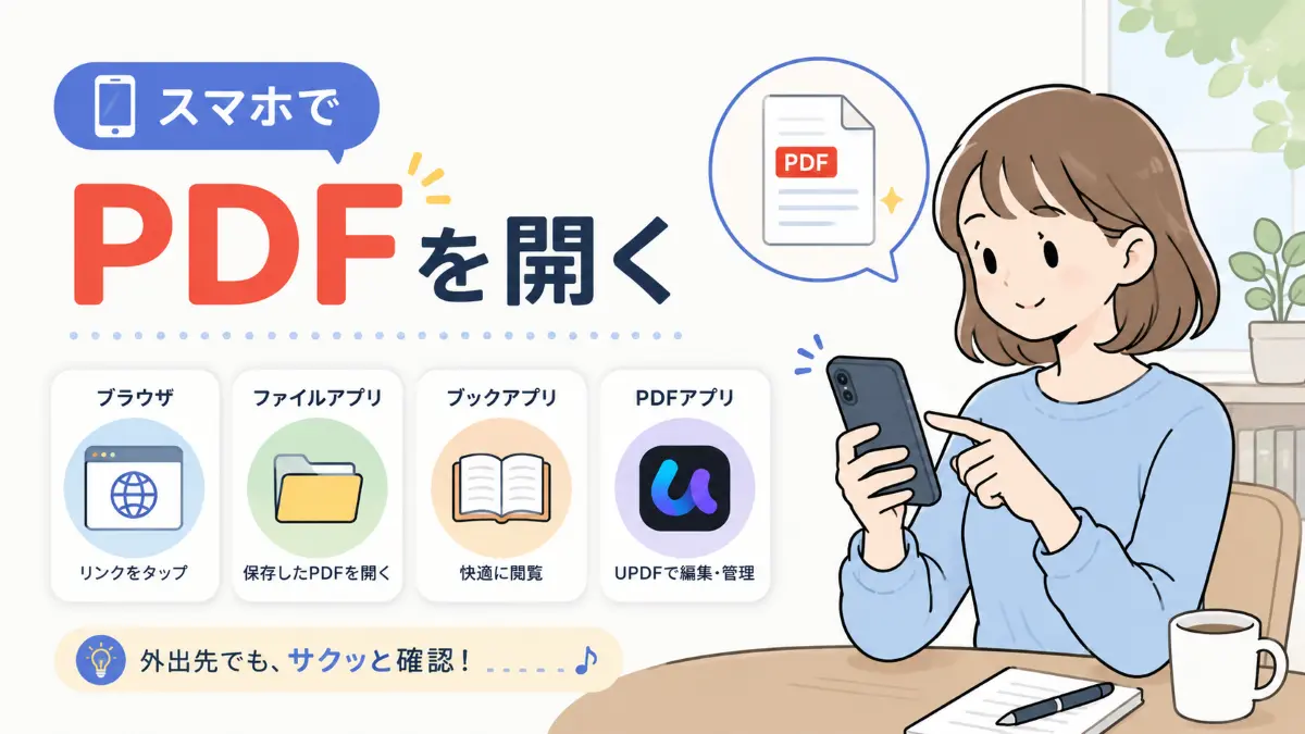 スマホでPDFを開く方法