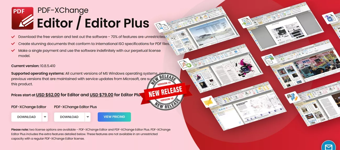 reviewing pdf xchange perpetual license