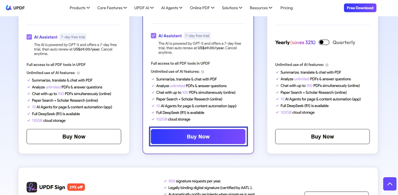 choose updf plan get exclusive discount