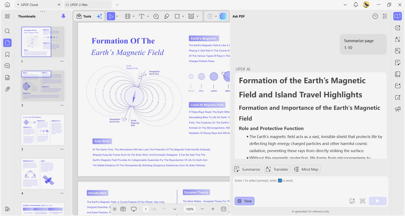 ai deep search analyze large documents