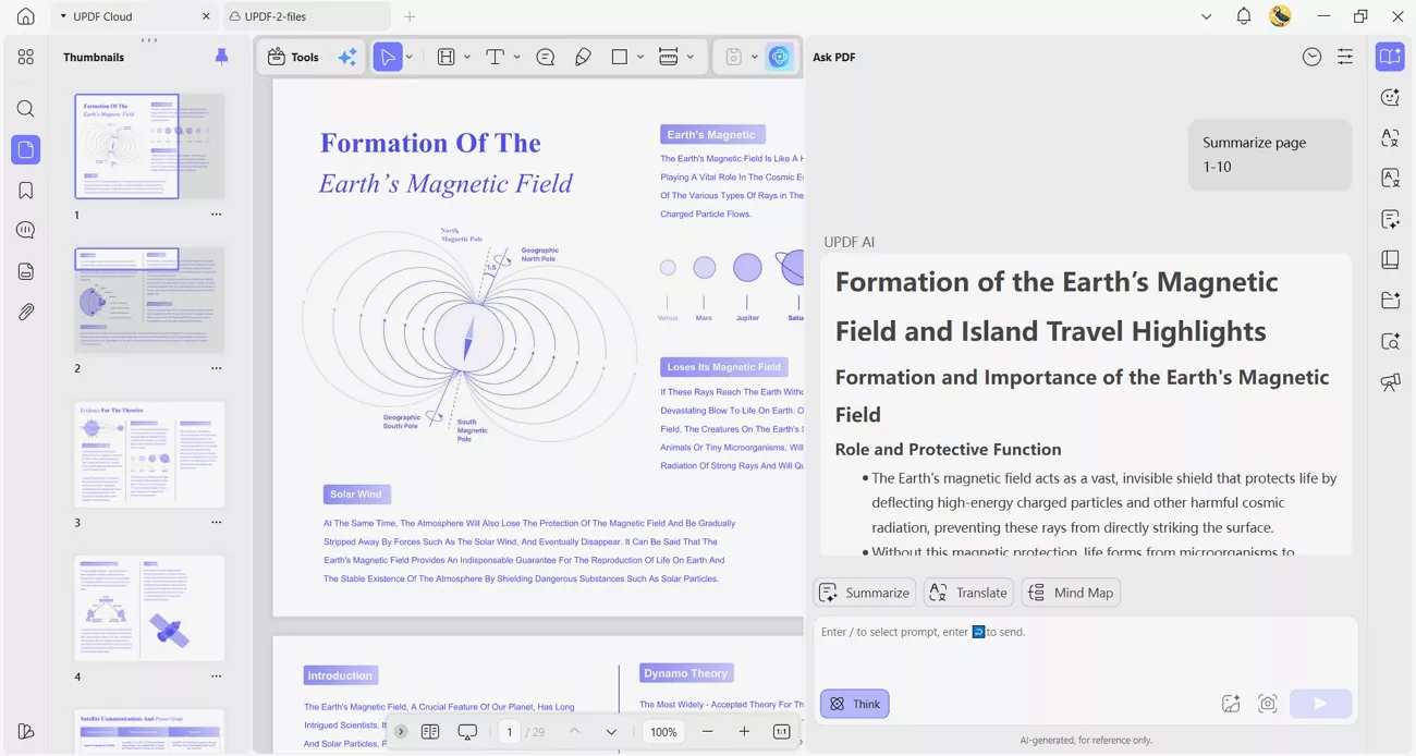 ai deep search analyze large documents
