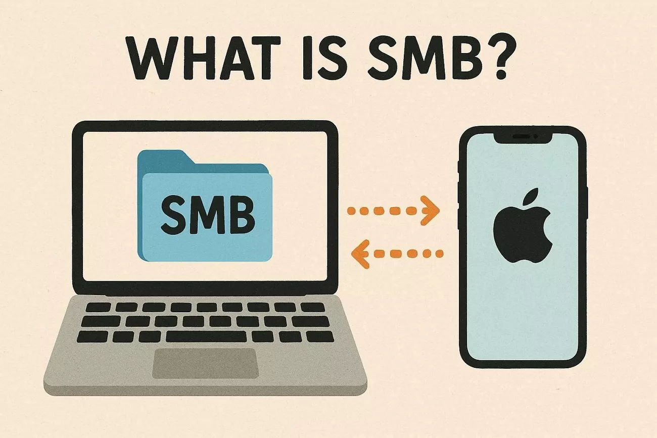 how transfer pdf pc iphone smb