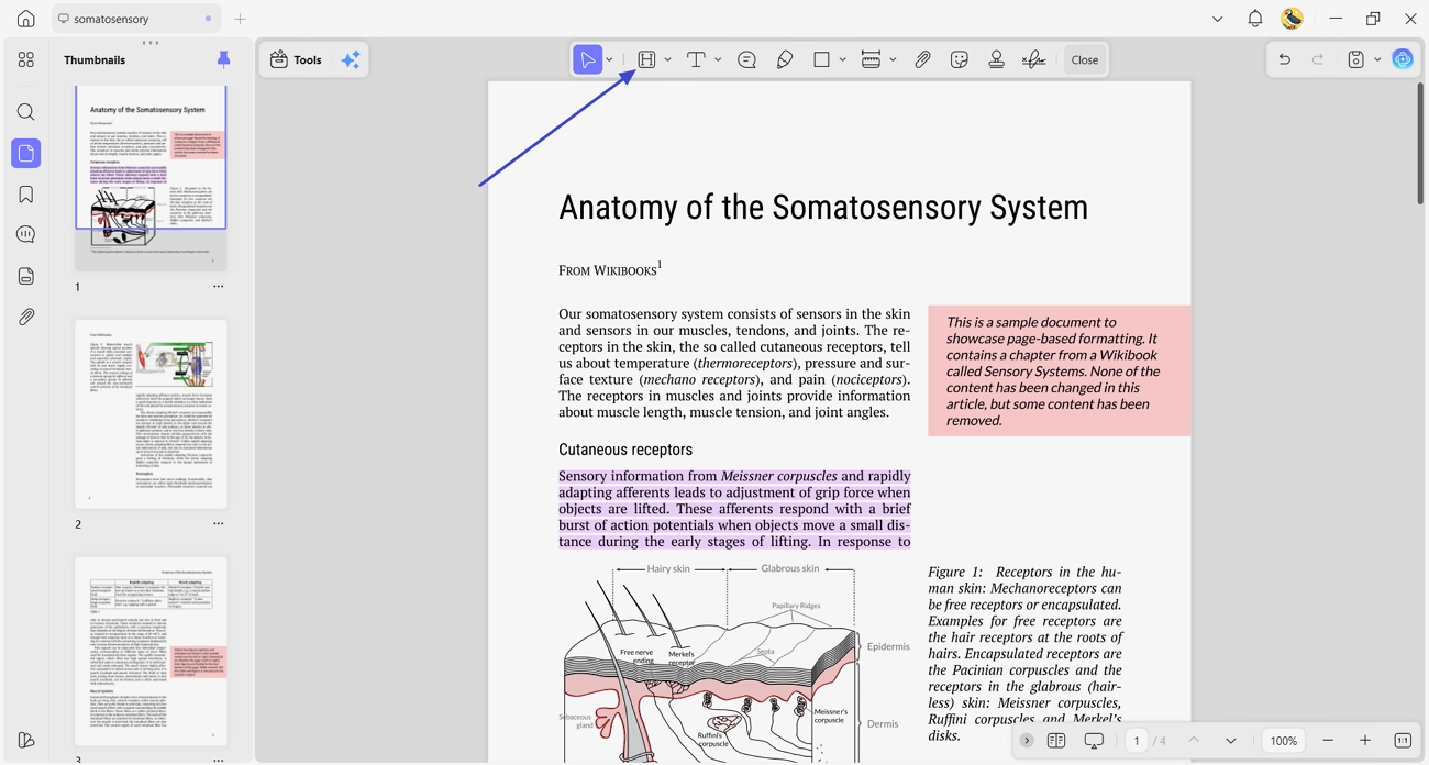 annotate pdf book highlight important information