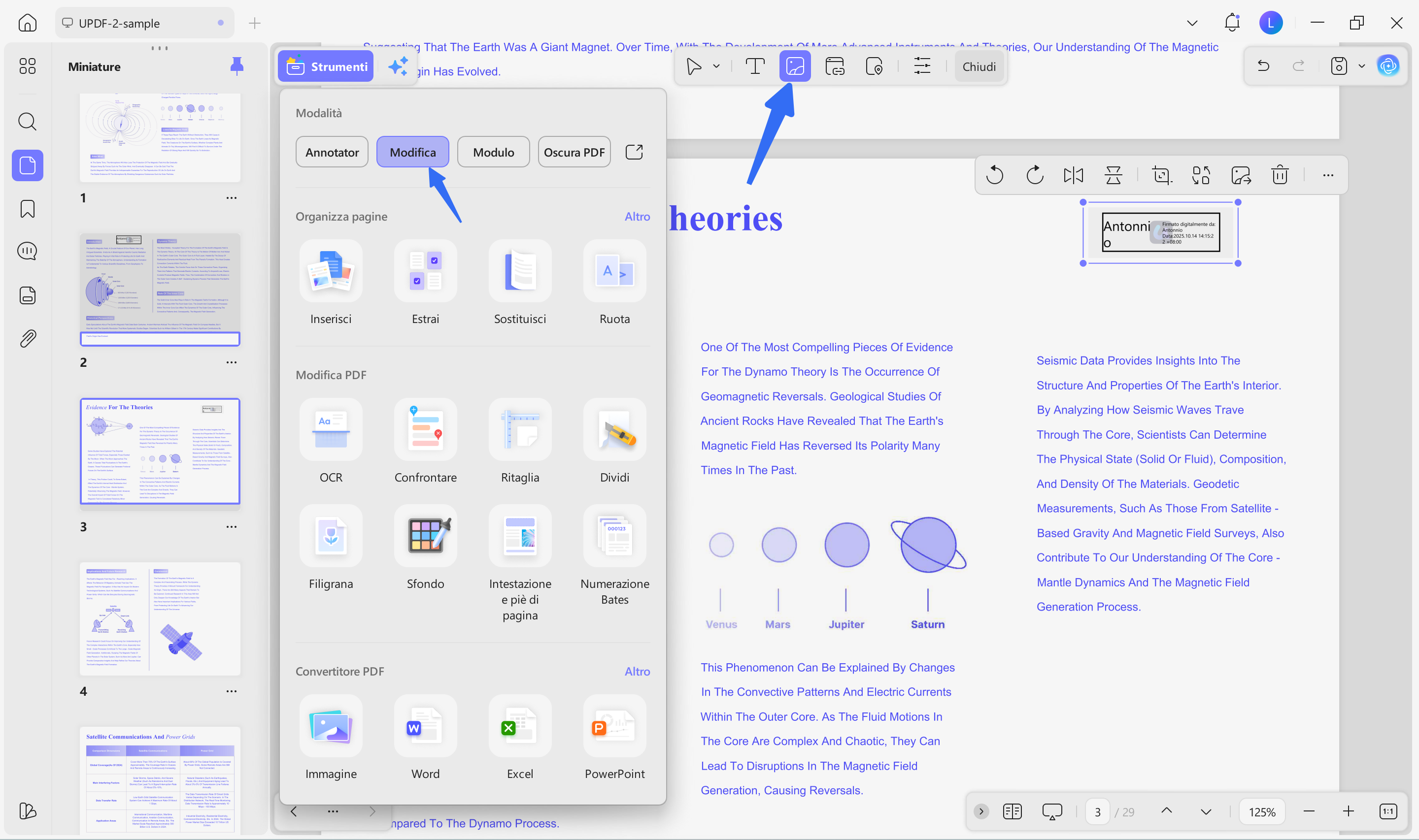 insert screenshot image digital signature