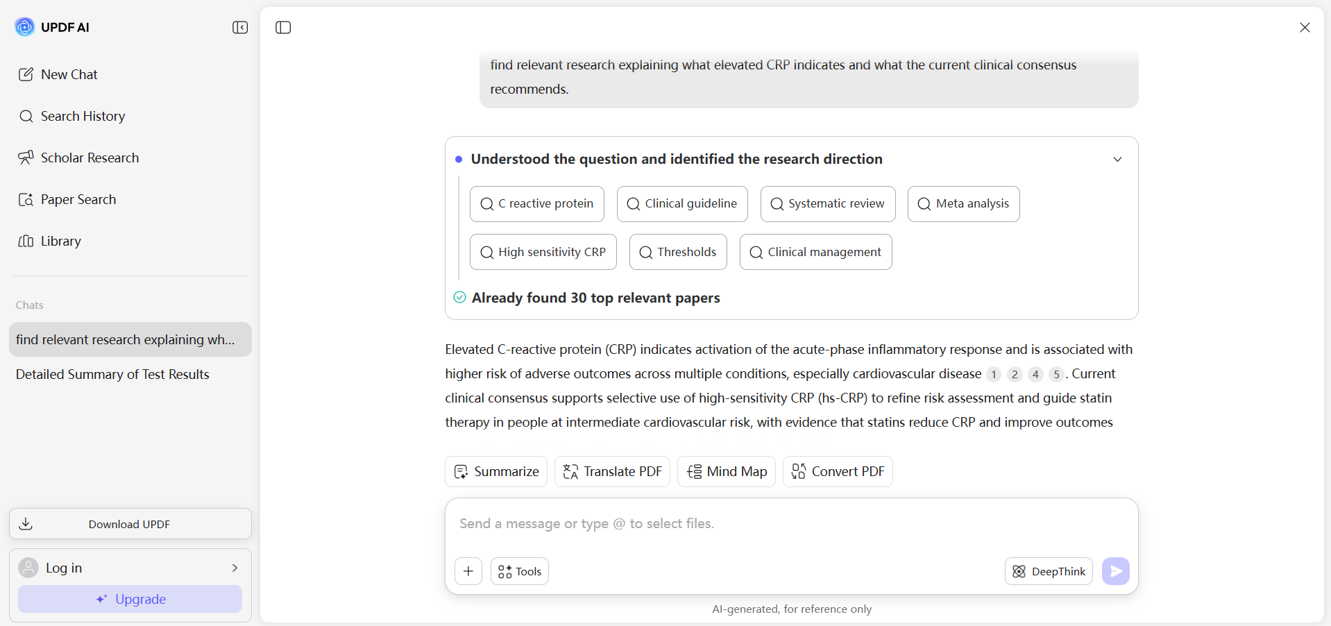 Paper Search for Cross-Referencing