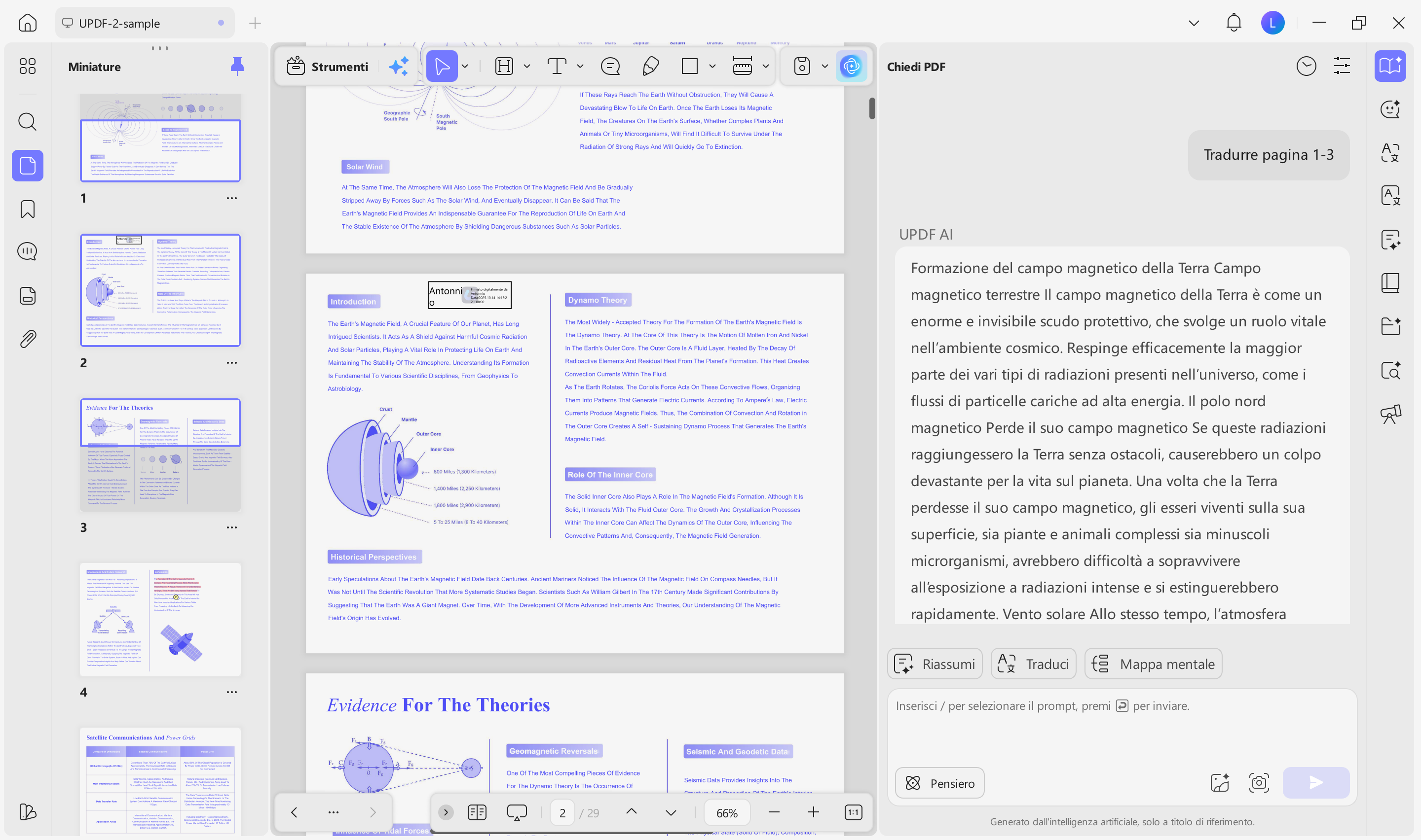 use updf translate pdf pages
