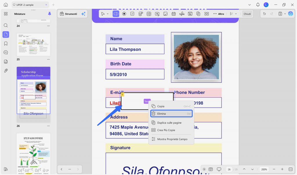 delete unwanted text boxes