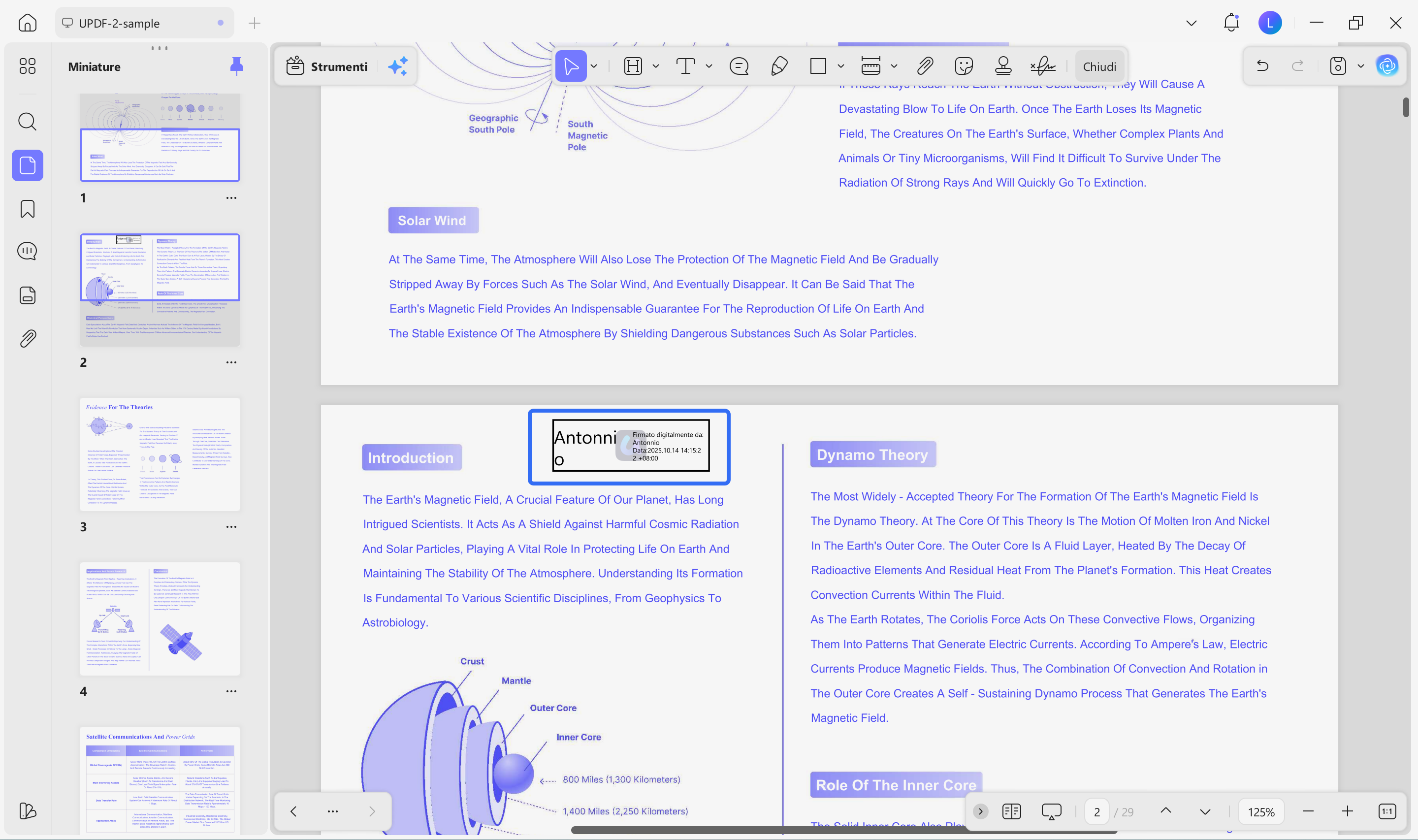 take screenshot digital signature