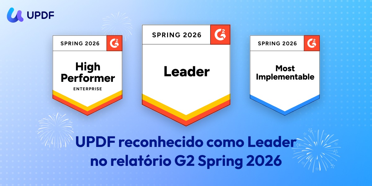 Prêmios G2: reconhecimento da UPDF Enterprise