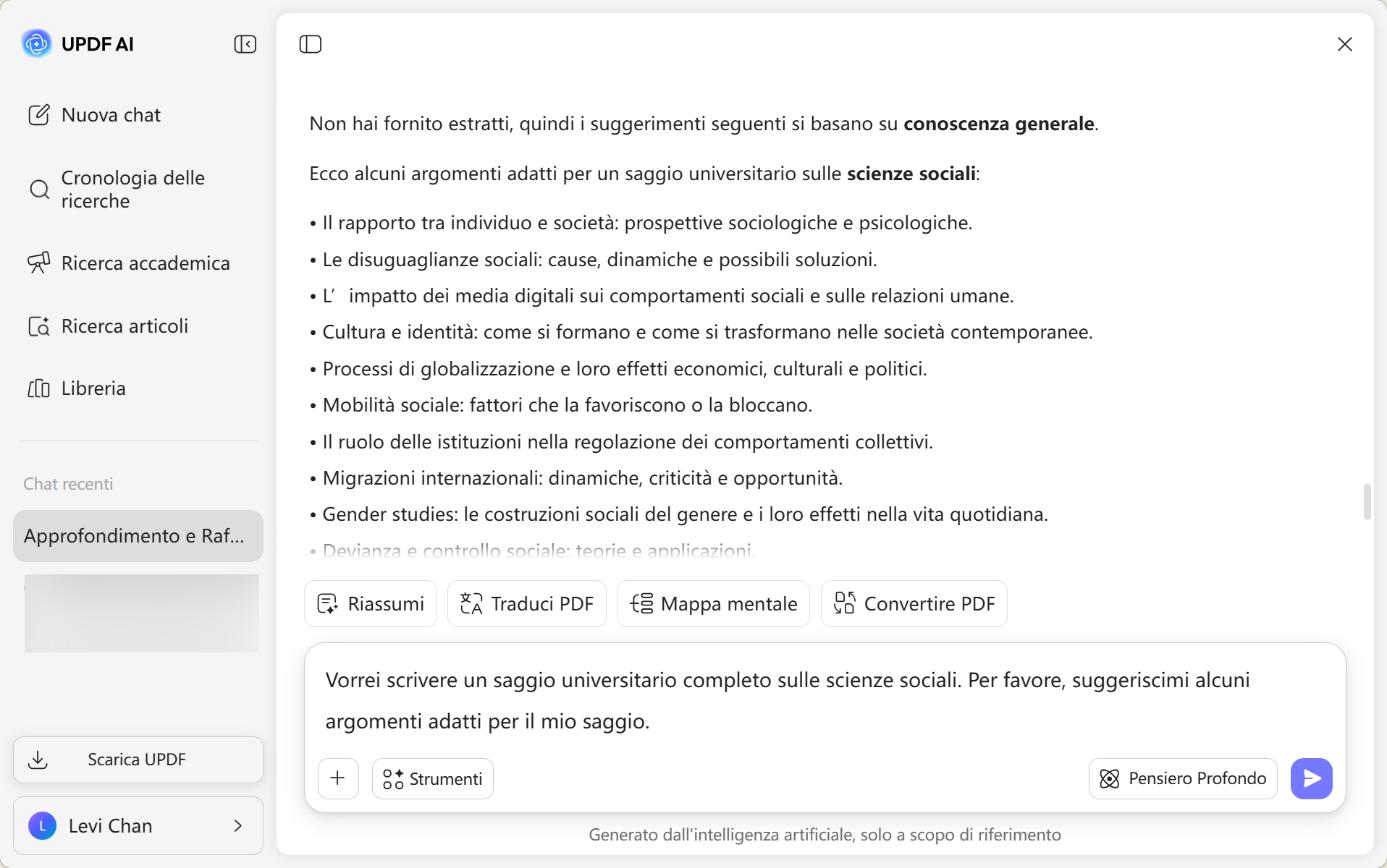 Scienze sociali