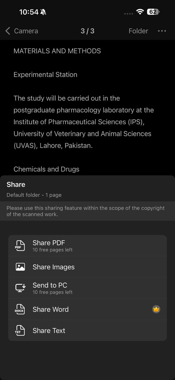 share file in different formats