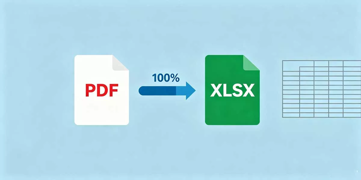 如何將 PDF 轉成 Excel？表格資料可編輯的完整方法整理